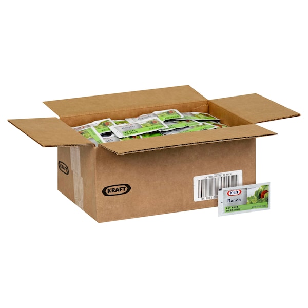 Kraft Kraft Ranch Fat Free Dressing .437 oz. Pouch, PK200 - 10021000649621