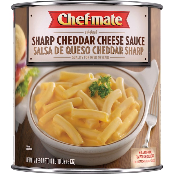 Chef-Mate Chef-Mate Sharp Cheddar Cheese Sauce 106 oz., PK6 - 10050000050380