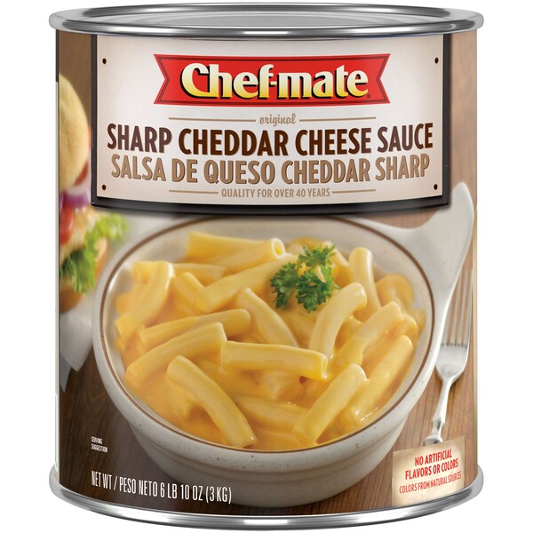 Chef-Mate Chef-Mate Sharp Cheddar Cheese Sauce 106 oz., PK6 - 10050000050380