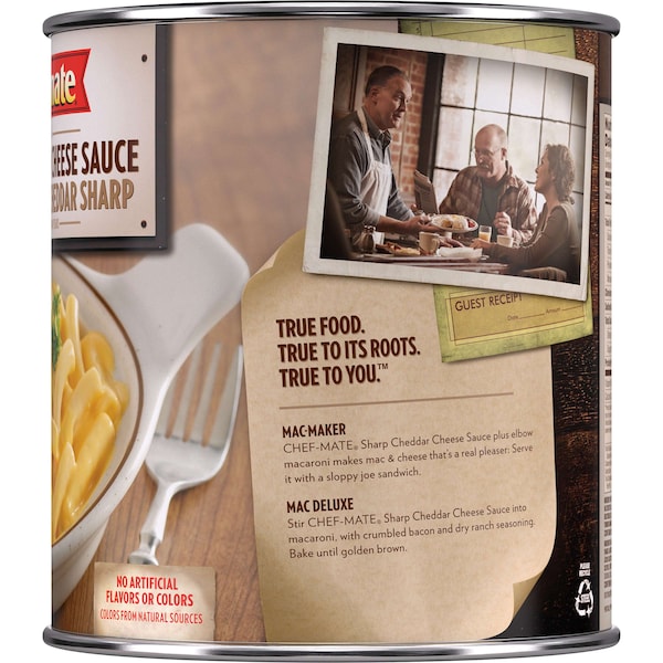 Chef-Mate Chef-Mate Sharp Cheddar Cheese Sauce 106 oz., PK6 - 10050000050380