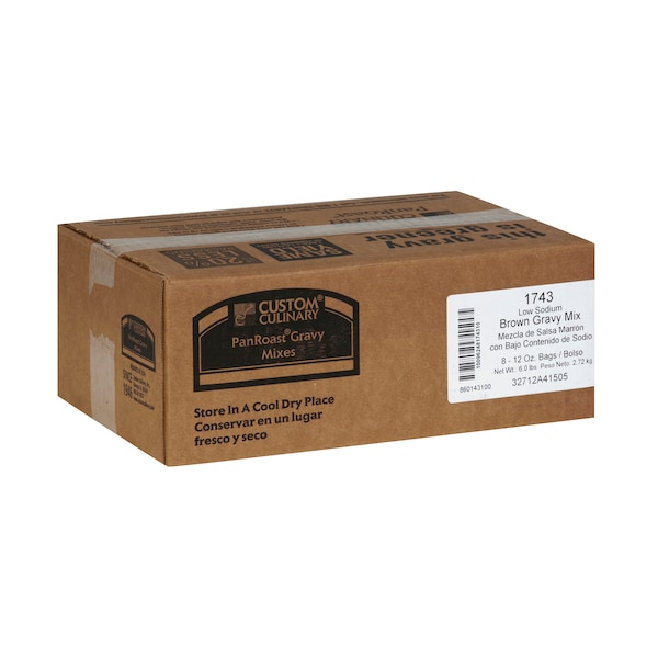 Panroast Panroast Gluten Free Low Sodium Brown Gravy Mix 12 oz., PK8 - 17439CPAN