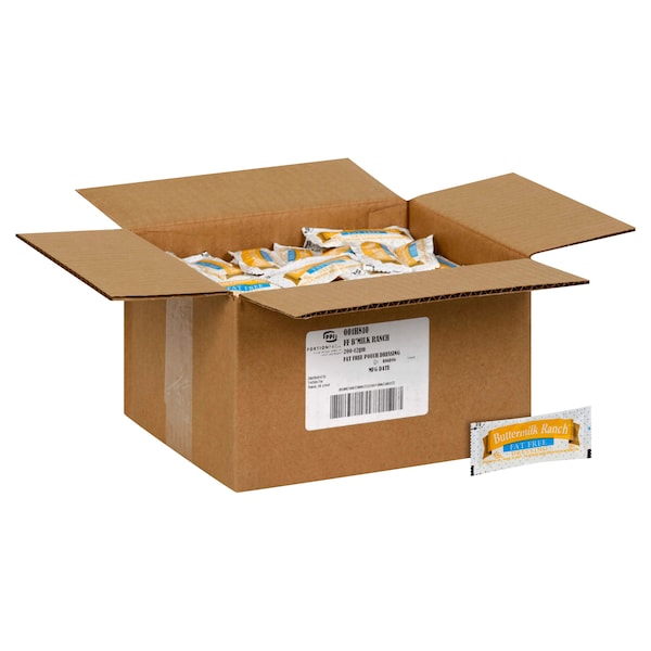 Portion Pac Portion Pac Fat Free Buttermilk Ranch Packet 12g, PK200 - 00716037000127