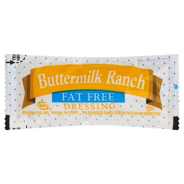 Portion Pac Portion Pac Fat Free Buttermilk Ranch Packet 12g, PK200 - 00716037000127