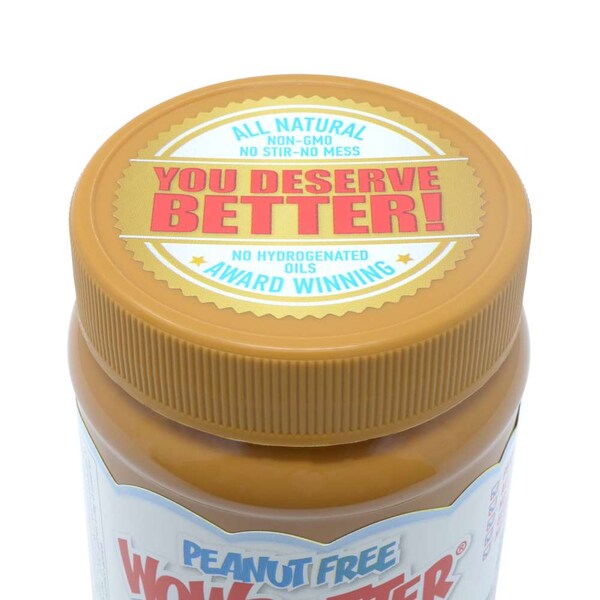 Wowbutter Peanut Free Spread Jars Creamy 17.6 oz., PK6 - 20100