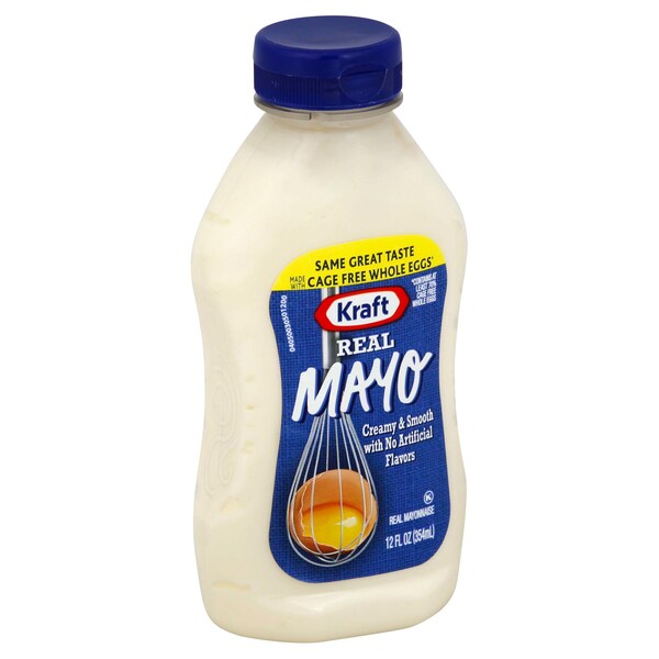 Kraft Kraft Mayonnaise Squeeze Bottle 12 oz., PK12 - 10021000026873