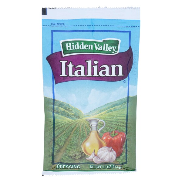 Hidden Valley Hidden Valley Golden Italian Dressing 1.5 oz. Packet, PK84 - 85637HVR