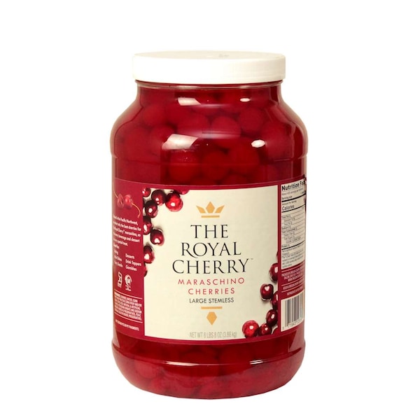 Commodity Cherries Commodity Large Maraschino Stemless Cherry 1 gal., PK4 - 365922