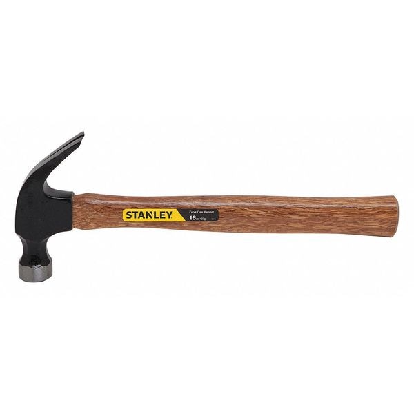 Stanley Hickory Handle Nailing Hammer Curve Claw – 16 oz. - 51-616