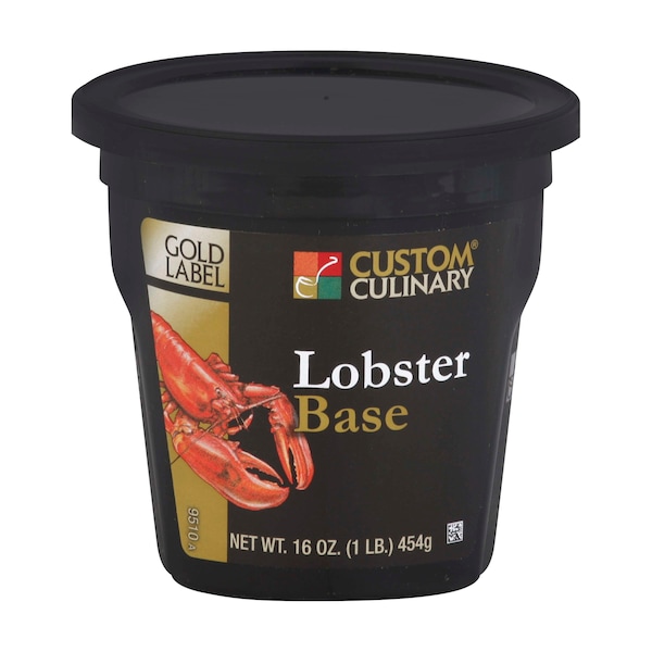 Gold Label Gold Label No MSG Added Lobster Base Paste 1lbs Tub, PK6 - 95101EGLD