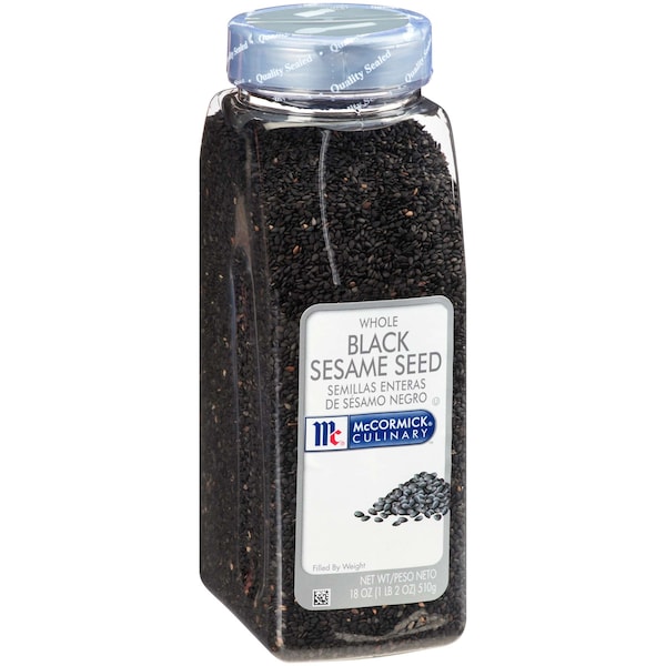 Mccormick McCormick Sesame Seed Black 18 oz. Container, PK6 - 935705