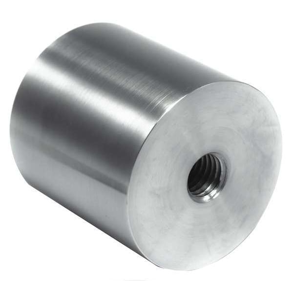 Zoro Select Round Standoffs, 1/2"-13 Thrd Sz, 2 in Bd L, 18-8 Stainless Steel Plain, 3 in OD - ZA0622-188-SET