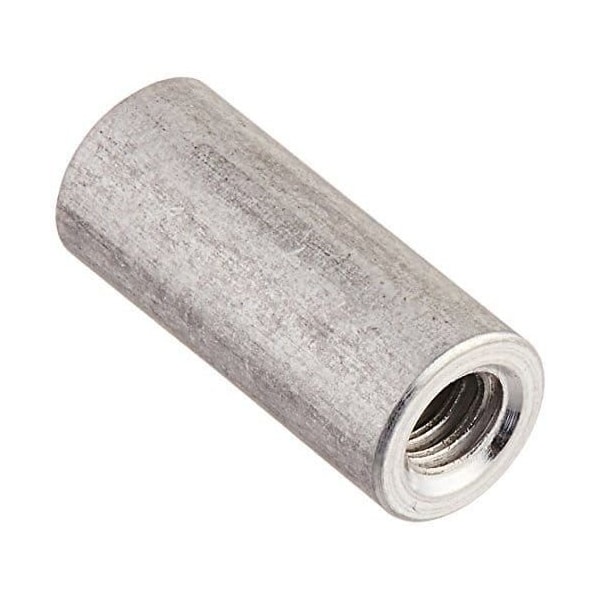 Newport Fasteners Round Standoffs, #6-32 Thrd Sz, 3/8 in Bd L, Aluminum Plain, 1/4 in OD, 632 PK - 1682-632-AL
