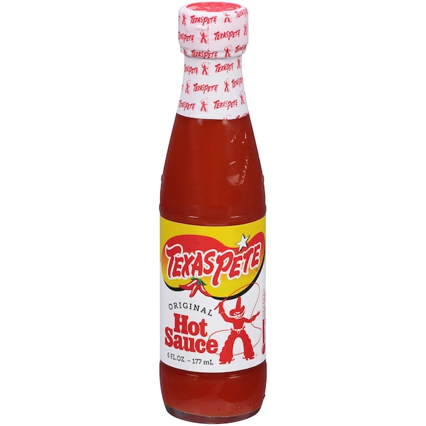 Texas Pete Original Roasted Garlic & Hotter Variety Pack Hot Sauce 6 oz., PK48 - 1.00102