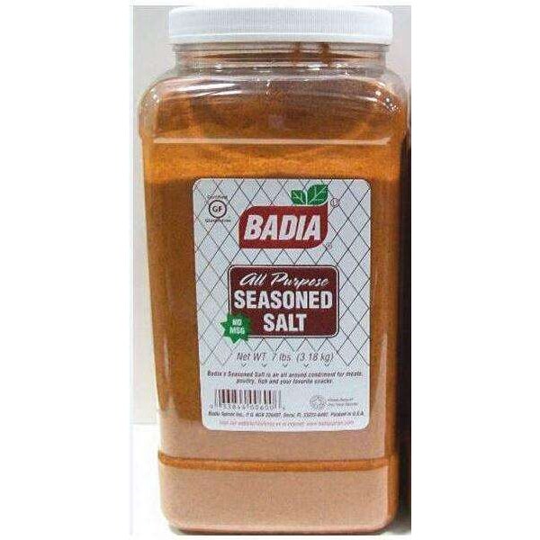 Badia Seasoned Salt 7lbs, PK4 - 00033844906009