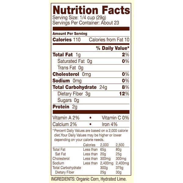 Bobs Red Mill Natural Foods Bob's Red Mill Organic Masa Harina, PK4 - 6012S244