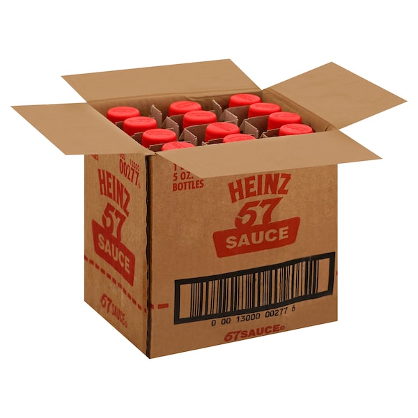 Heinz Heinz 57 Steak Sauce 5 oz. Bottle, PK12 - 00013000002776