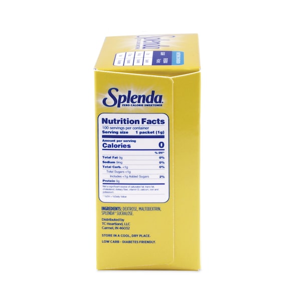 Splenda No Calorie Sweetener, 1 g Packet, PK100 - 200022