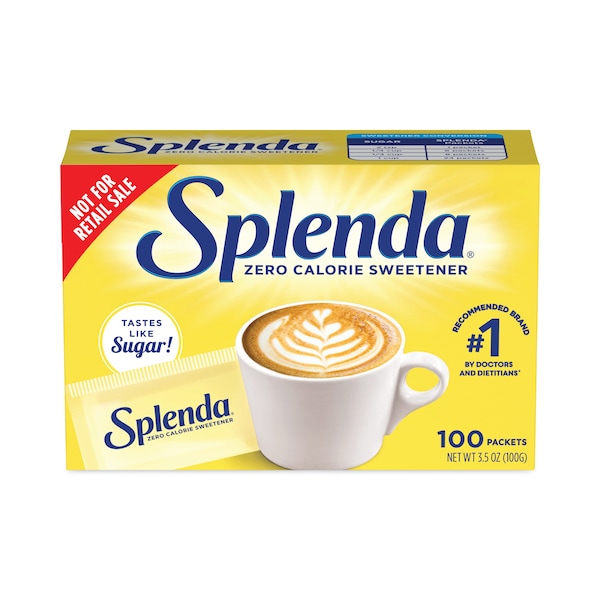 Splenda No Calorie Sweetener, 1 g Packet, PK100 - 200022