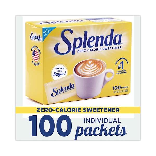 Splenda No Calorie Sweetener, 1 g Packet, PK100 - 200022