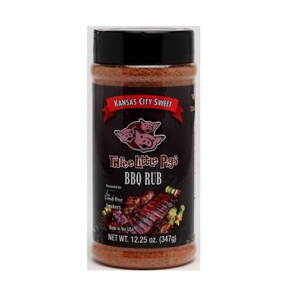 Old World Spices Three Little Pigs Kansas City Sweet BBQ Rub 12.25 oz - OW85161