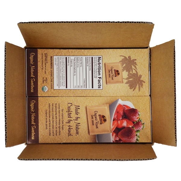 Organic Raws Turbinado Sugar 4.5g, PK400 - 83035