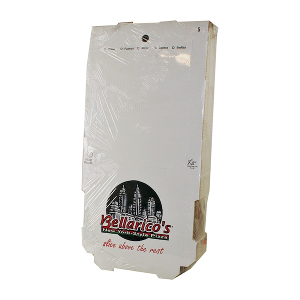 Star Pizza Box 12" Bellaricos, PK50 - C1035BW-12W1