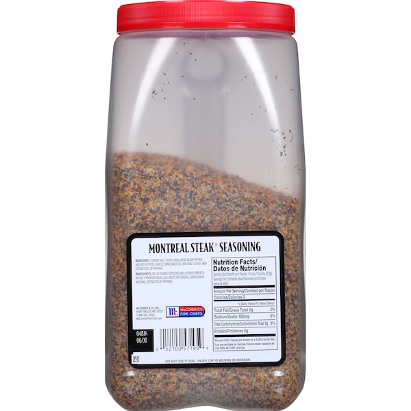 Mccormick McCormick Grill Mates Montreal Steak Seasoning Kosher 7lbs Jug, PK3 - 957195