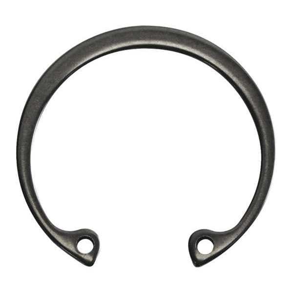 Rotor Clip Internal Retaining Ring, Stainless Steel, Plain Finish, 1.188 in Bore Dia. - HO-118-SS