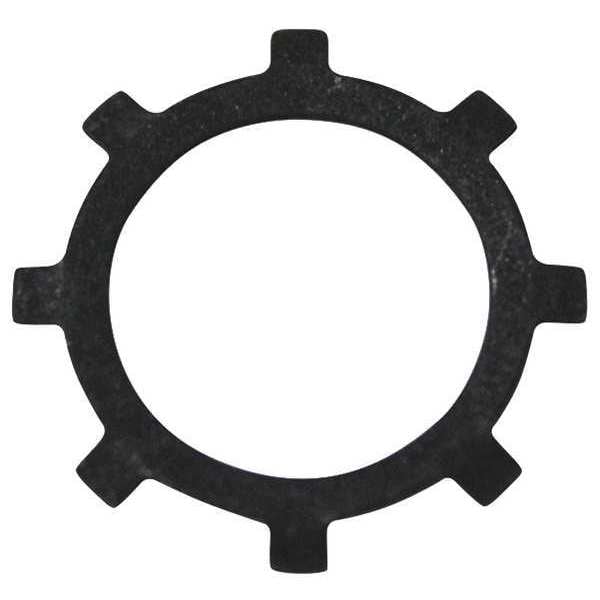 Rotor Clip Internal Push-On Retaining Ring, Steel, Black Phosphate Finish, 0.75 in Bore Dia. - TI-075