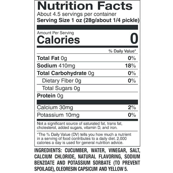 Van Holtens Large Hot Pickle Hot & Spicy Individually Packed In A Pouch, PK12 - 412H