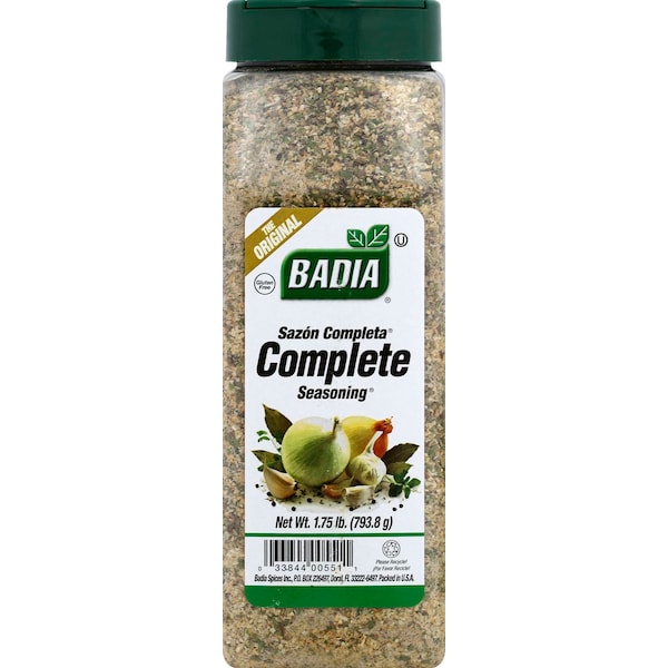 Badia Badia Complete Seasoning 1.75lbs Bottle, PK6 - 90551