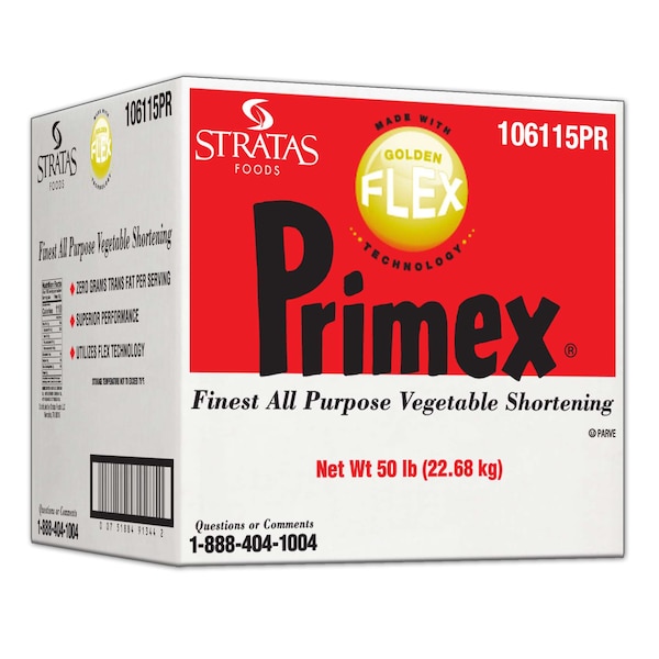 Primex Primex Golden Flex All-Purpose Shortening 50lbs - 106115 PR