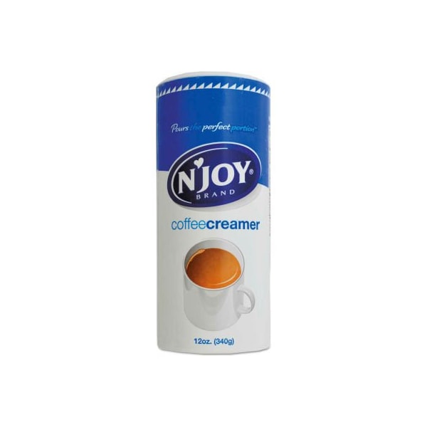 Sugar Foods N'Joy Non-Dairy Coffee Creamer, Original, 12 oz Canister, 3/Pack - NJO-94255