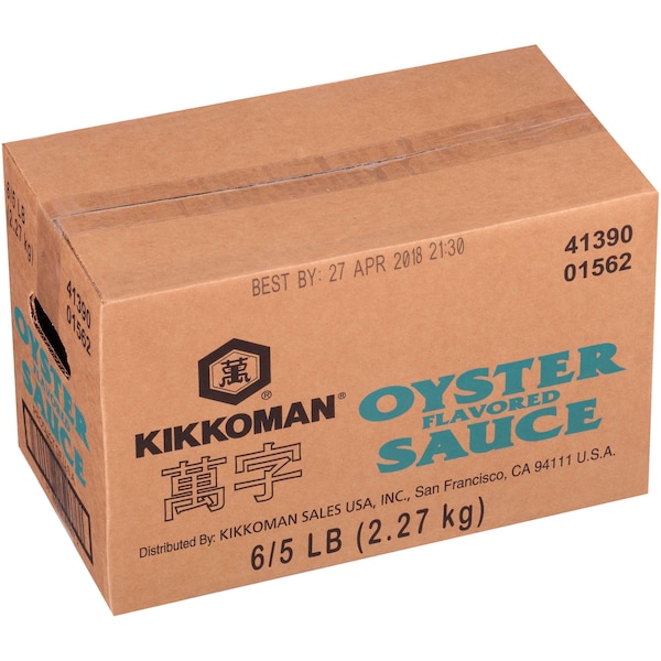 Kikkoman Kikkoman Green Preservative Free Oyster Flavored Sauce 5lbs, PK6 - 01562