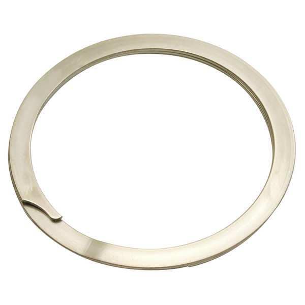 Zoro Select Internal Retaining Ring, 18-8 Stainless Steel, Plain Finish, 3 1/2 in Bore Dia. - KG-350SJ