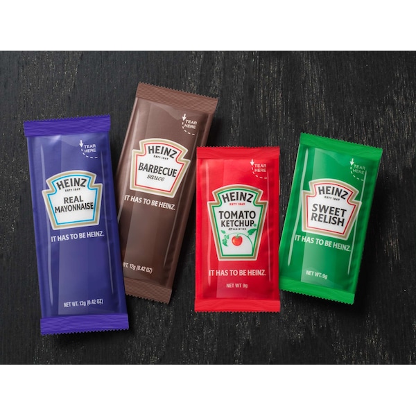 Heinz Heinz Single Serve Ketchup 9g, PK500 - 10013000980101