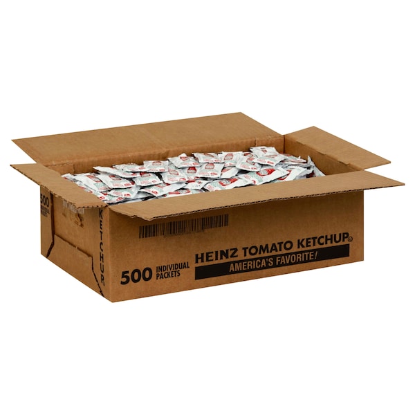 Heinz Heinz Single Serve Ketchup 9g, PK500 - 10013000980101