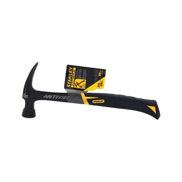Stanley Rip Claw Hammer, Antivibe, 20 Oz, Smooth - 51-165