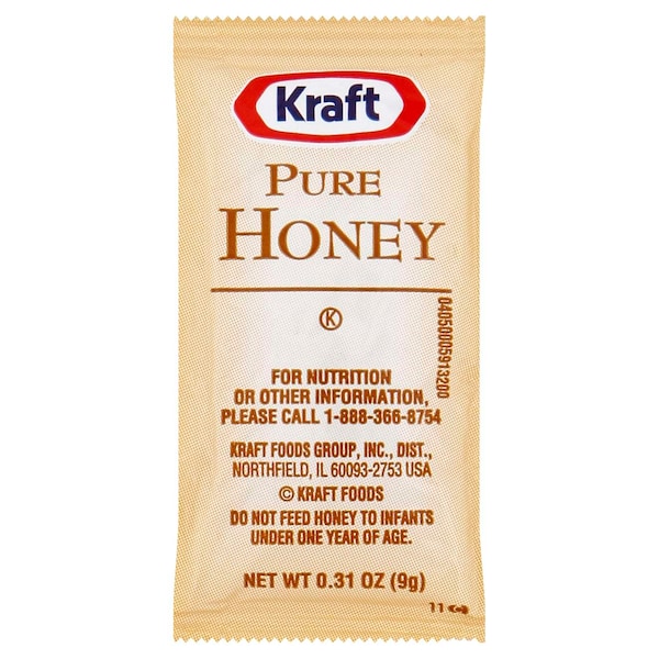 Kraft Kraft Honey 9g Packet, PK200 - 00021000663583