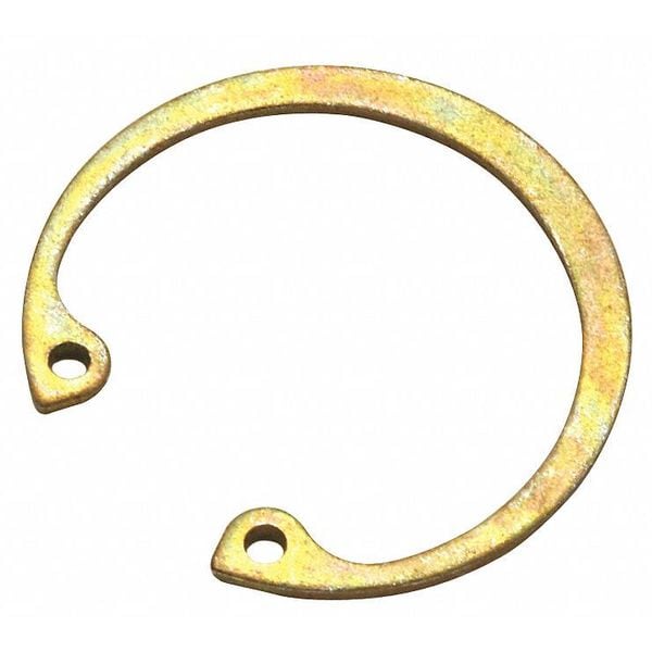 Rotor Clip Internal Retaining Ring, Steel, Zinc Yellow Finish, 1 3/16 in Bore Dia., 50 PK - HO-118ST ZD