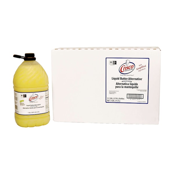Crisco Professional Liquid Butter Alternative 1 gal., PK3 - 110023185