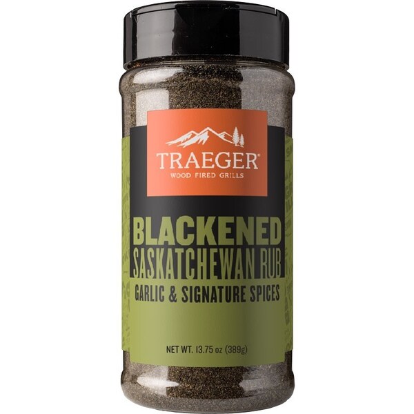 Traeger Seasonings, Blackened Saskatchewan Rub, 13.75 oz Tin - SPC259