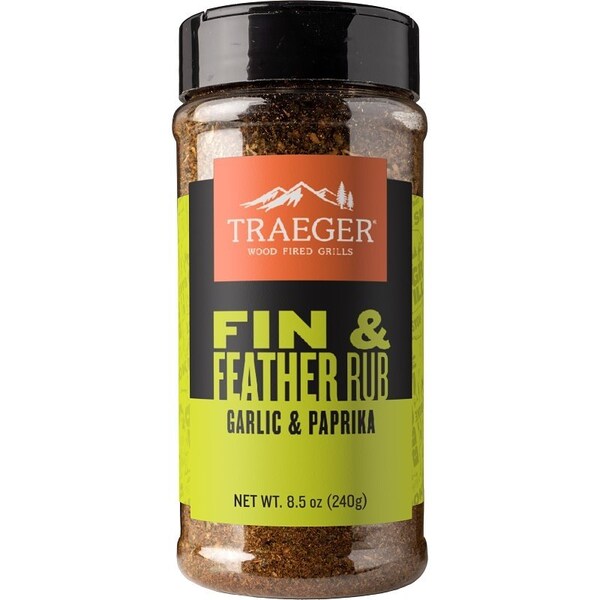 Traeger Seasonings, Fin and Feather Rub, 10.1 oz Tin - SPC261