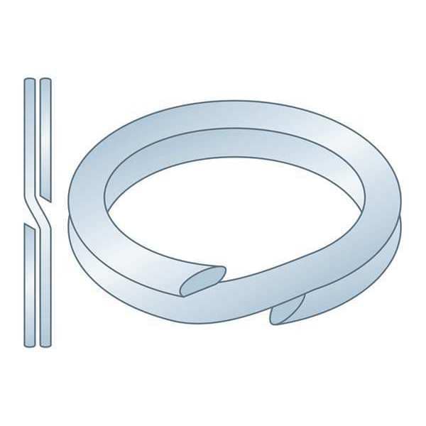 Huyett Internal Retaining Ring, Steel, Zinc Plated Finish, 2.240 in Bore Dia. - SRN-2016