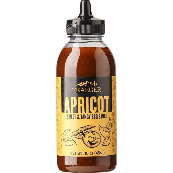 Traeger Sweet BBQ Marinade, Apricot, Sweet, 16 oz, Bottle - SAU064