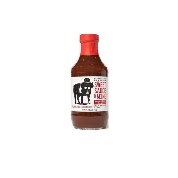 Bbq Spot O'Mine Original BBQ Sauce, Sweet and Spicy, 18 oz Bottle - SS02011