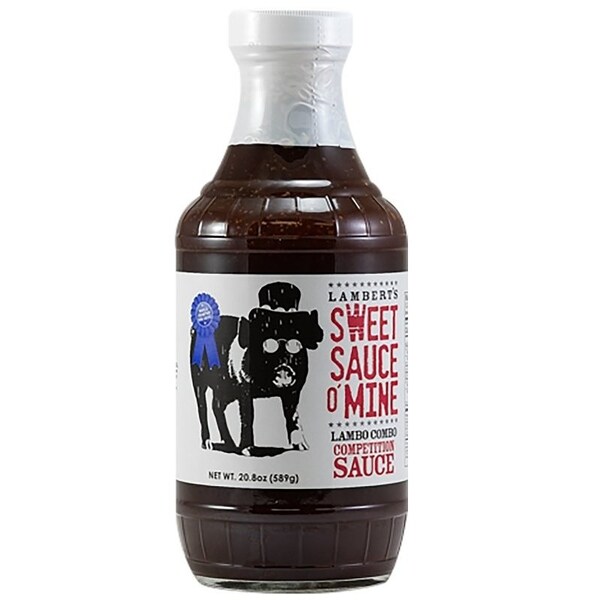 Lamberts Sweet Swine O' Mine Lambo Combo Sweet Sauce, 20.8 oz, Bottle - SS02013
