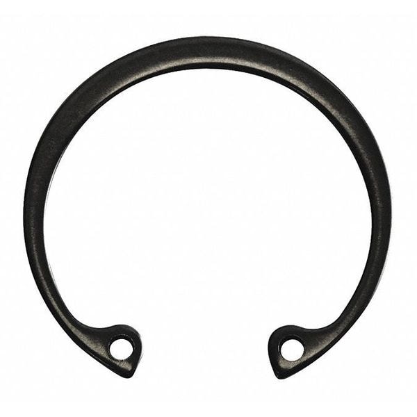 Rotor Clip Internal Retaining Ring, Steel, Black Phosphate Finish, 5 in Bore Dia. - HO-500