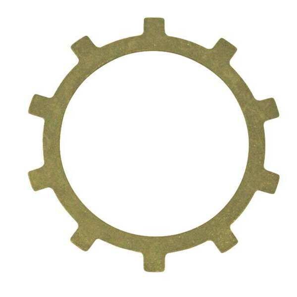 Rotor Clip Internal Push-On Retaining Ring, Steel, Zinc Yellow Finish, 1 in Bore Dia. - TI-100-ZD