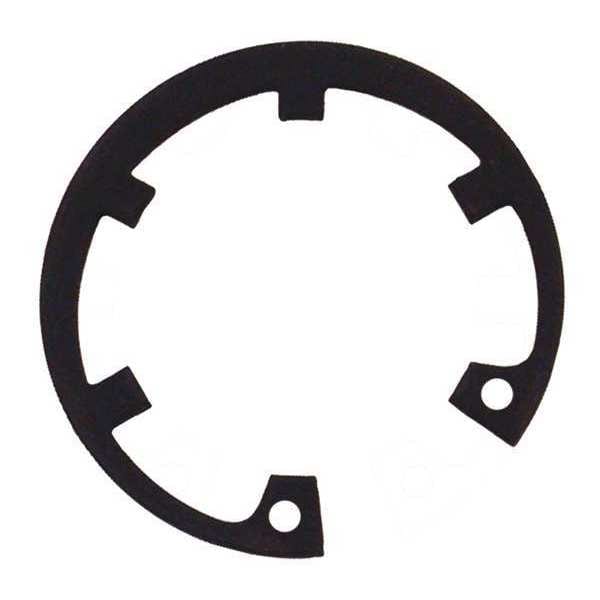 Rotor Clip Internal Retaining Ring, Steel, Black Phosphate Finish, M35 Bore Dia. - DJK-035